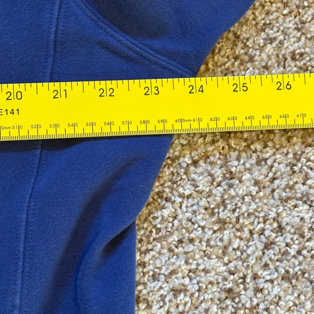 Polo Ralph Lauren Golf Men's Crewneck M Sweatshirt Sweater Blue White Medium - Picture 8 of 9